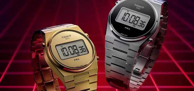 天梭表推出全新PRX Digital数字腕表